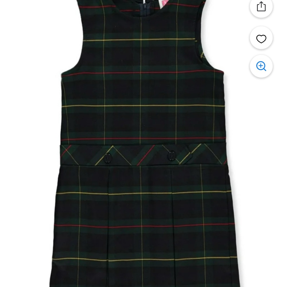 A+ School Uniform Jumper Green Gold #83